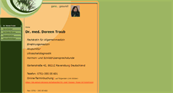 Desktop Screenshot of doreentraub.de